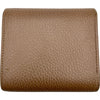 グッチ GUCCI ダブルGミディアムウォレット 598587 ベージュ ゴールド金具 レザー レディース 二つ折り財布