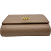 グッチ GUCCI ダブルGミディアムウォレット 598587 ベージュ ゴールド金具 レザー レディース 二つ折り財布