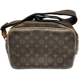 ルイ・ヴィトン LOUIS VUITTON リポーターPM M45254 ブラウン モノグラム レディース ショルダーバッグ