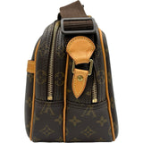 ルイ・ヴィトン LOUIS VUITTON リポーターPM M45254 ブラウン モノグラム レディース ショルダーバッグ