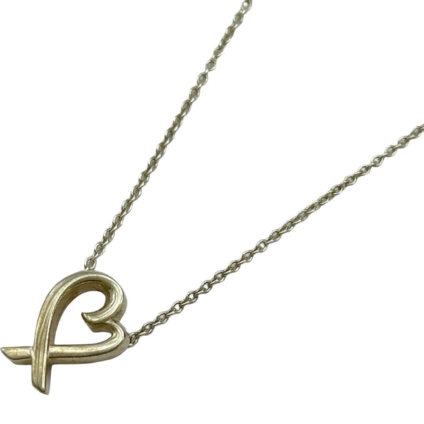 ティファニー TIFFANY＆CO ラビングハート ネックレス シルバー AG925