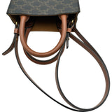 セリーヌ CELINE ミニ バーティカルカバ 194372 タン トリオンフキャンバス レディース ショルダーバッグ