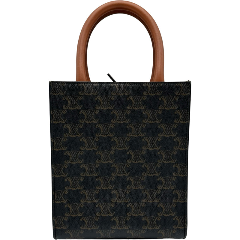 セリーヌ CELINE ミニ バーティカルカバ 194372 タン トリオンフ