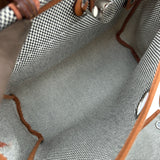 エルメス HERMES エールバッグジップ PM K刻印 フォーブ ハンター/トワルキャドリーユ レディース ショルダーバッグ