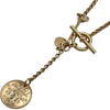 エルメス HERMES エクリプス ネックレス ピンクゴールド Au750 ジュエリー