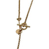 エルメス HERMES エクリプス ネックレス ピンクゴールド Au750 ジュエリー