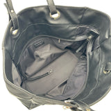 シャネル CHANEL パリビアリッツトートMM A34209 11番台 ブラック シルバー金具 コーティングキャンバス レディース トートバッグ
