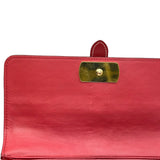 ルイ・ヴィトン LOUIS VUITTON ポルトフォイユ・ル・ファヴォリ M95856 レッド スハリ レディース 長財布