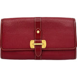 ルイ・ヴィトン LOUIS VUITTON ポルトフォイユ・ル・ファヴォリ M95856 レッド スハリ レディース 長財布