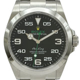 ロレックス ROLEX エアキング 126900 ブラック ステンレススチール 自動巻き メンズ 腕時計