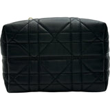 クリスチャン・ディオール Christian Dior バーティカルトートバッグ スモール M28350SNW_M900 ブラック ゴールド金具 カーフスキン レディース ショルダーバッグ