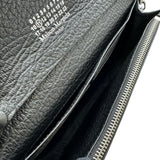 メゾン マルジェラ Maison Margiela 4ステッチチェーンウォレット SA3UI0008 ブラック シルバー金具 レザー レディース ショルダーバッグ
