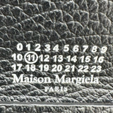 メゾン マルジェラ Maison Margiela 4ステッチチェーンウォレット SA3UI0008 ブラック シルバー金具 レザー レディース ショルダーバッグ
