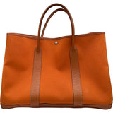 エルメス HERMES ガーデンパーティMM □I刻印 ポティロン トワル/ブッフル レディース トートバッグ