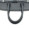 エルメス HERMES バーキン25 U刻印 ブラック シルバー金具 トゴ レディース ハンドバッグ