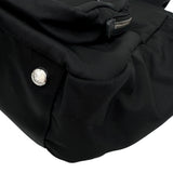 プラダ PRADA Re-Nylonトートバッグ 1BG582 ブラック シルバー金具 ナイロン レディース ショルダーバッグ