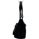 プラダ PRADA Re-Nylonトートバッグ 1BG582 ブラック シルバー金具 ナイロン レディース ショルダーバッグ