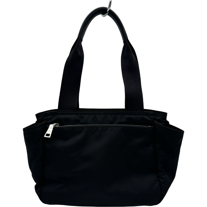 プラダ PRADA Re-Nylonトートバッグ 1BG582 ブラック シルバー金具