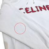 セリーヌ CELINE ラインストーンロゴパーカー 2Y88B670Q コットン メンズ パーカー