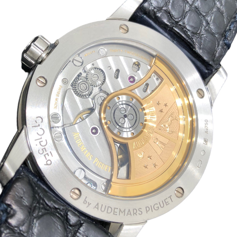 オーデマ・ピゲ AUDEMARS PIGUET CODE11.59バイオーデマピゲオートマティック 15210BC.OO.A321CR.01 ブルー K18WG 自動巻き メンズ 腕時計