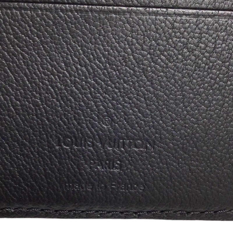 ルイ・ヴィトン LOUIS VUITTON ポルトフォイユミュルティプル N81819 ブラウン アリゲーター アリゲーター ユニセックス 二つ折り財布