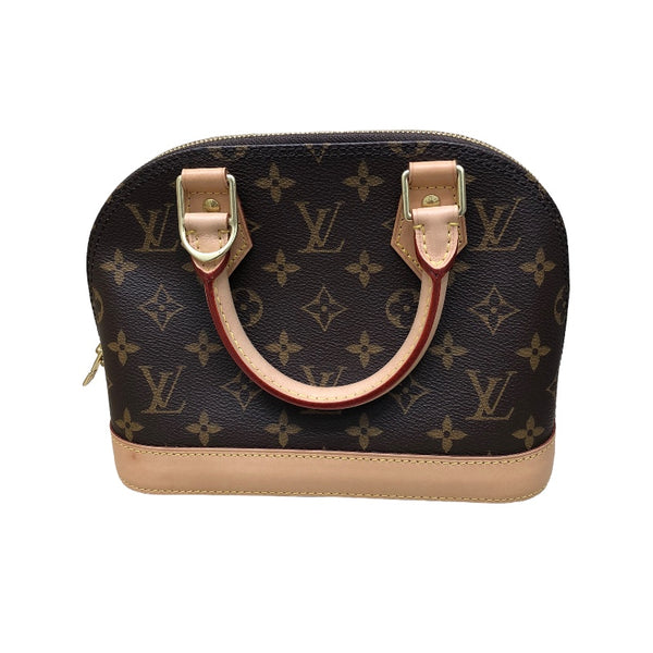 ルイ・ヴィトン LOUIS VUITTON アルマBB M53152 ブラウン PVC レディース ハンドバッグ