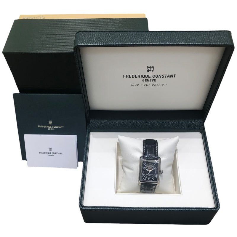 フレデリック・コンスタント FREDERIQUE CONSTANT クラシック カレ ハートビート 日本限定 FC-310MB4S36 ブラ |  中古ブランドリユースショップ OKURA(おお蔵)