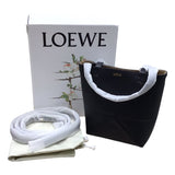 ロエベ LOEWE パズルフォルドトートミニ A657V25X01 ブラック シャイニーカーフ レディース トートバッグ