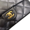 シャネル CHANEL マトラッセミニフラップバッグ　ハートチェーン AS3456 ブラック カーフ ラムスキン レディース ショルダーバッグ