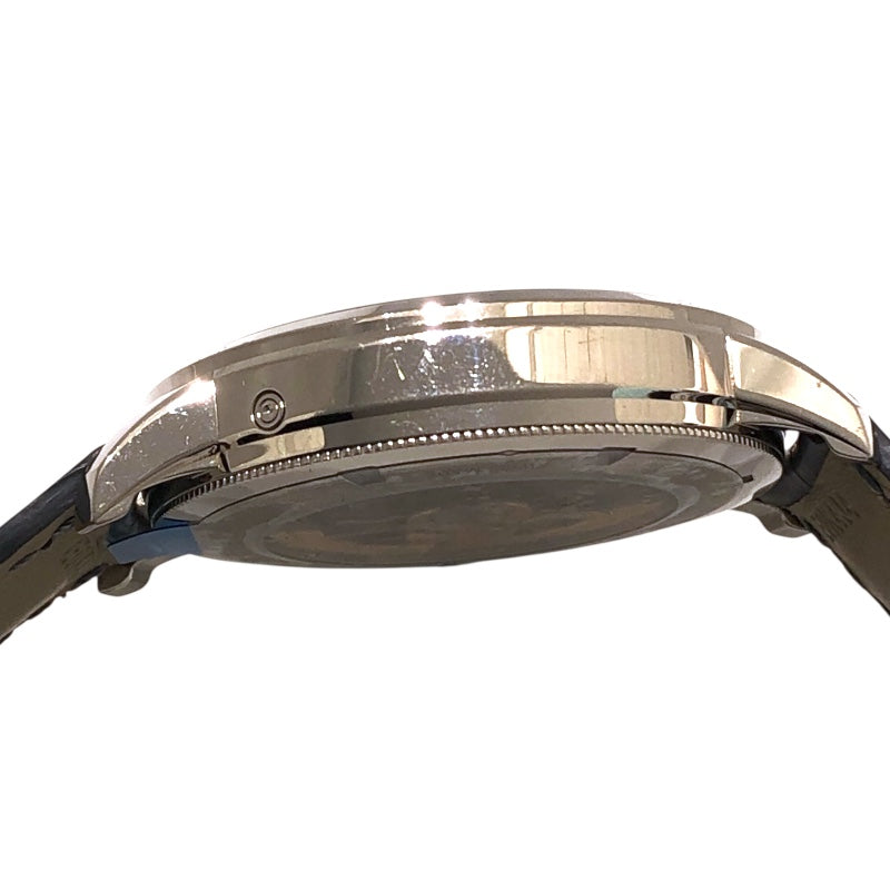 ヴァシュロン・コンスタンタン VACHERON CONSTANTIN トラディショナル コンプリート カレンダー オープンフェイス X40G3090 グレー K18ホワイトゴールド K18WG メンズ 腕時計
