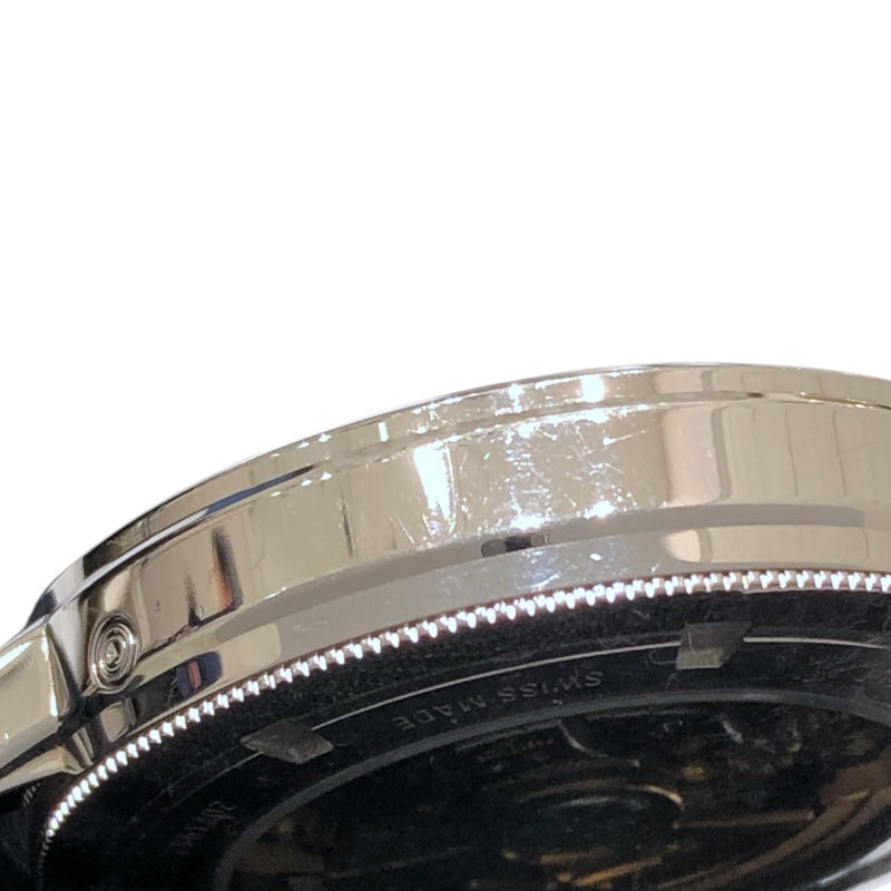 ヴァシュロン・コンスタンタン VACHERON CONSTANTIN トラディショナル コンプリート カレンダー オープンフェイス X40G3090 グレー K18ホワイトゴールド K18WG メンズ 腕時計