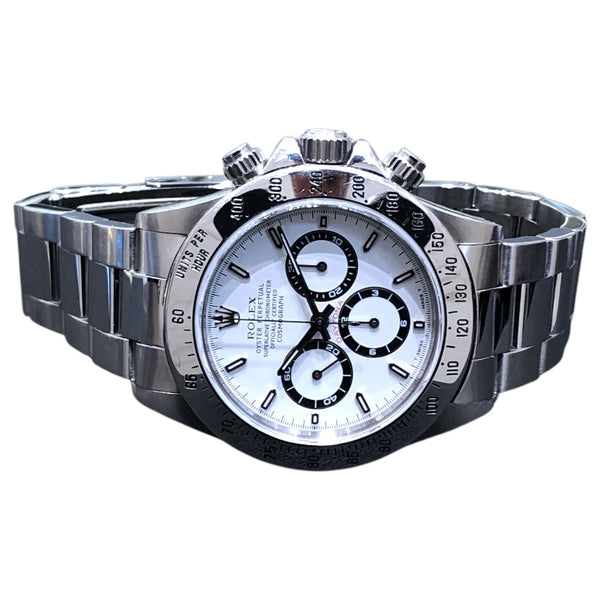 ロレックス ROLEX デイトナ 16520 ホワイト文字盤 ステンレススチール SS メンズ 腕時計