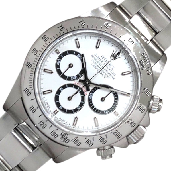 ロレックス ROLEX デイトナ 16520 ホワイト文字盤 ステンレススチール SS メンズ 腕時計