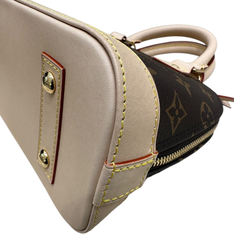 ルイ・ヴィトン LOUIS VUITTON アルマBB モノグラム PVC  レザー レディース ハンドバッグ