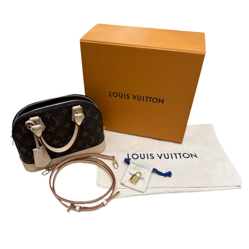 ルイ・ヴィトン LOUIS VUITTON アルマBB モノグラム PVC  レザー レディース ハンドバッグ