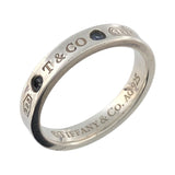 ティファニー TIFFANY＆CO 1837ナイローリング　2Pサファイヤ SV925 　サファイヤ ジュエリー