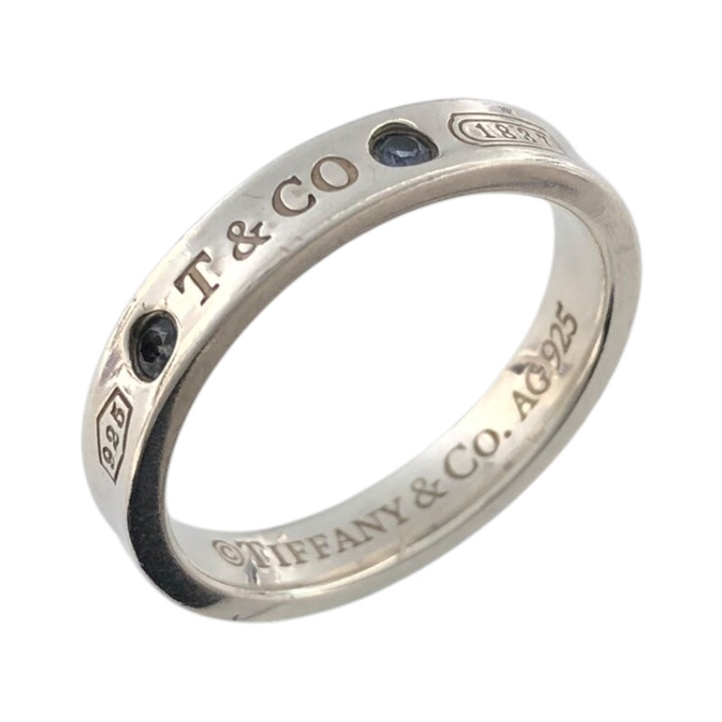 ティファニー TIFFANY＆CO 1837ナイローリング　2Pサファイヤ SV925 　サファイヤ ジュエリー