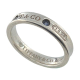 ティファニー TIFFANY＆CO 1837ナイローリング　2Pサファイヤ SV925 　サファイヤ ジュエリー