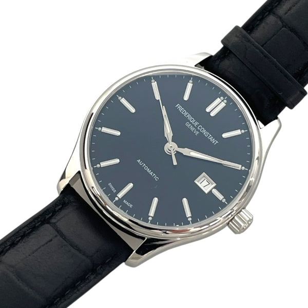 フレデリック・コンスタント FREDERIQUE CONSTANT クラシックインデックス FC-303NB5B6 ブラック SS 自動巻き メンズ 腕時計
