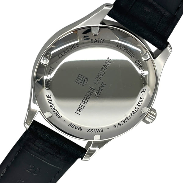 フレデリック・コンスタント FREDERIQUE CONSTANT クラシックインデックス FC-303NB5B6 ブラック SS 自動巻き メンズ 腕時計