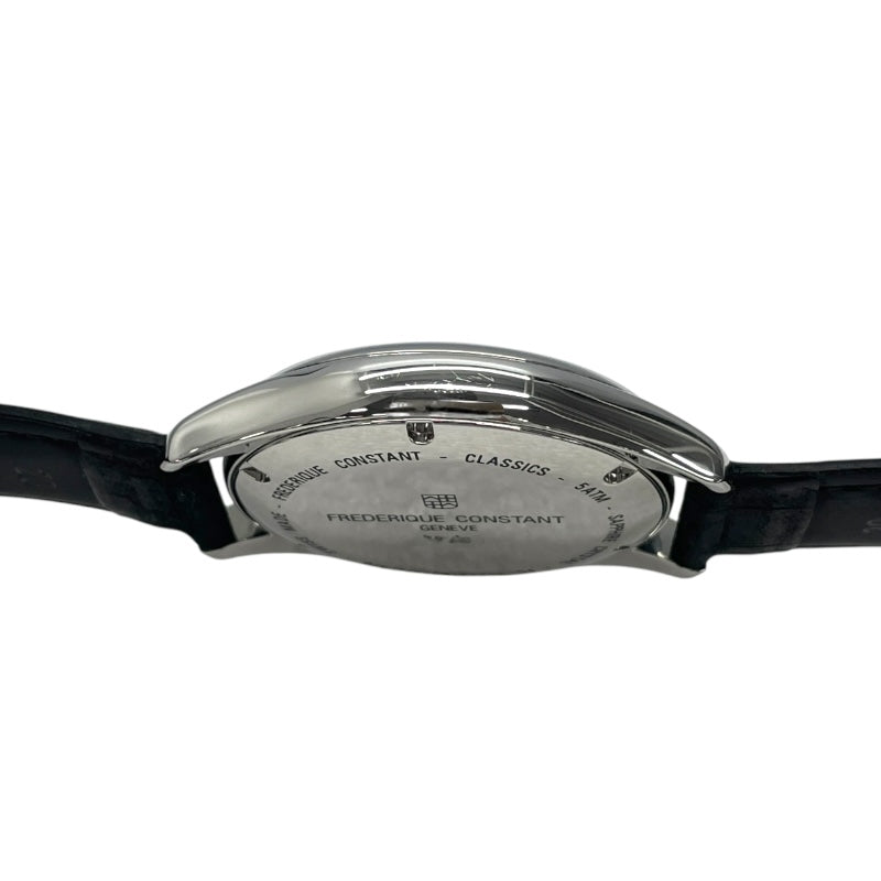 フレデリック・コンスタント FREDERIQUE CONSTANT クラシックインデックス FC-303NB5B6 ブラック SS 自動巻き メンズ 腕時計