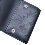 ルイ・ヴィトン LOUIS VUITTON ディスカバリーコンパクトウォレット モノグラムシャドウ レザー メンズ