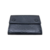 ルイ・ヴィトン LOUIS VUITTON ディスカバリーコンパクトウォレット モノグラムシャドウ レザー メンズ