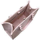 ルイ・ヴィトン LOUIS VUITTON オンザゴーPM M47135 ピンクオパール 牛革 レディース ハンドバッグ