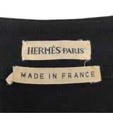 エルメス HERMES レイヤードシャツワンピース ウール レディース ワンピース