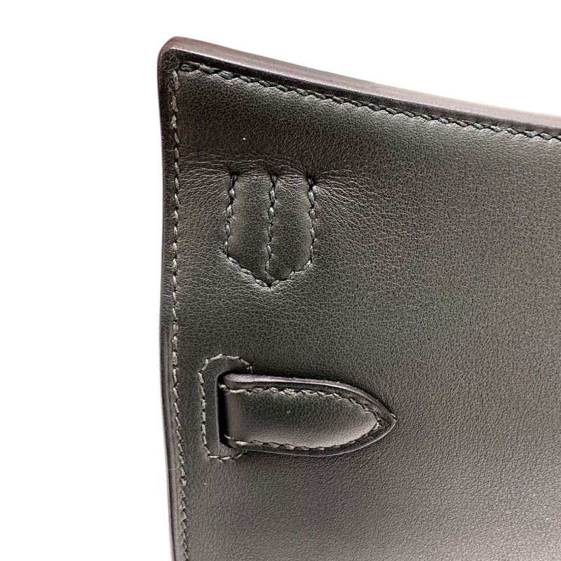 エルメス HERMES ジプシエールミニ ヴェールフォンセ　GD色金具 スイフト ユニセックス ショルダーバッグ