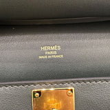 エルメス HERMES ジプシエールミニ ヴェールフォンセ　GD色金具 スイフト ユニセックス ショルダーバッグ