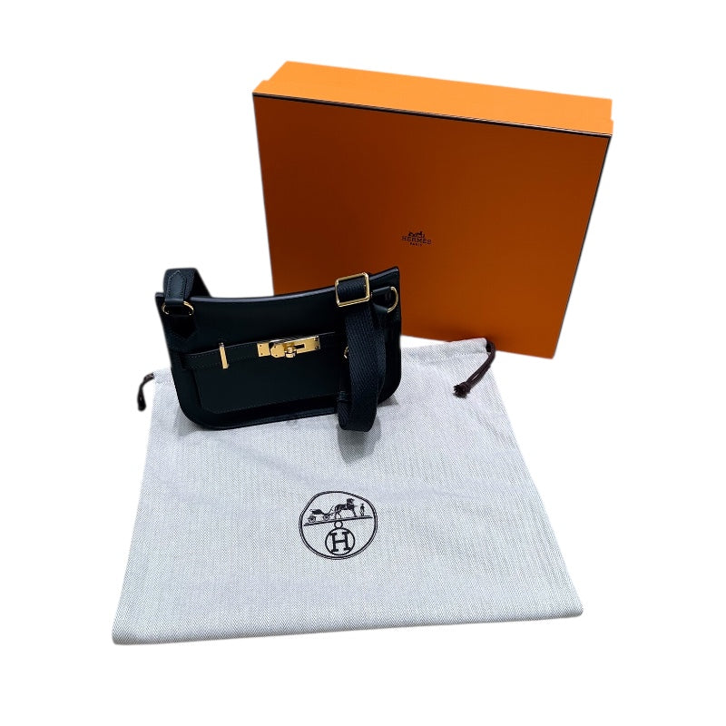 エルメス HERMES ジプシエールミニ ヴェールフォンセ　GD色金具 スイフト ユニセックス ショルダーバッグ