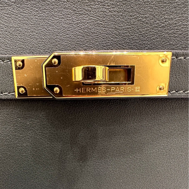 エルメス HERMES ジプシエールミニ ヴェールフォンセ　GD色金具 スイフト ユニセックス ショルダーバッグ