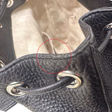 グッチ GUCCI バンブーリュックサック ブラック レザー レディース リュック・デイパック